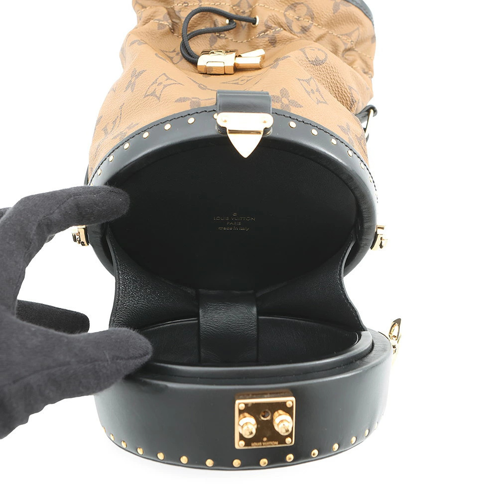 Louis Vuitton Monogram Reverse Trunk Handbag Shoulder Drawstring - Picture 7 of 11